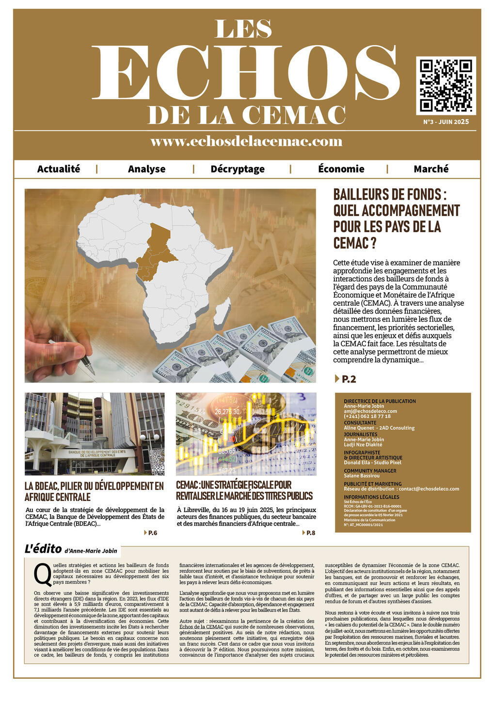 Echos de la Cemac n°1