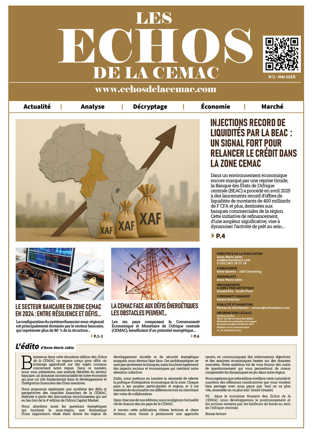 Echos de la Cemac n°1